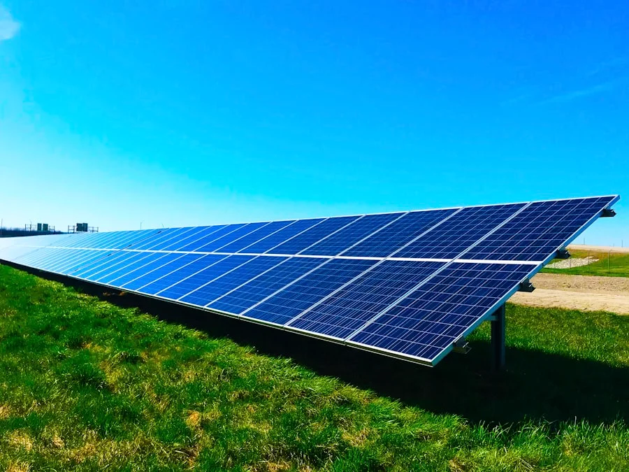 Solar panels on Perth rooftop generating electricity in Western Australia